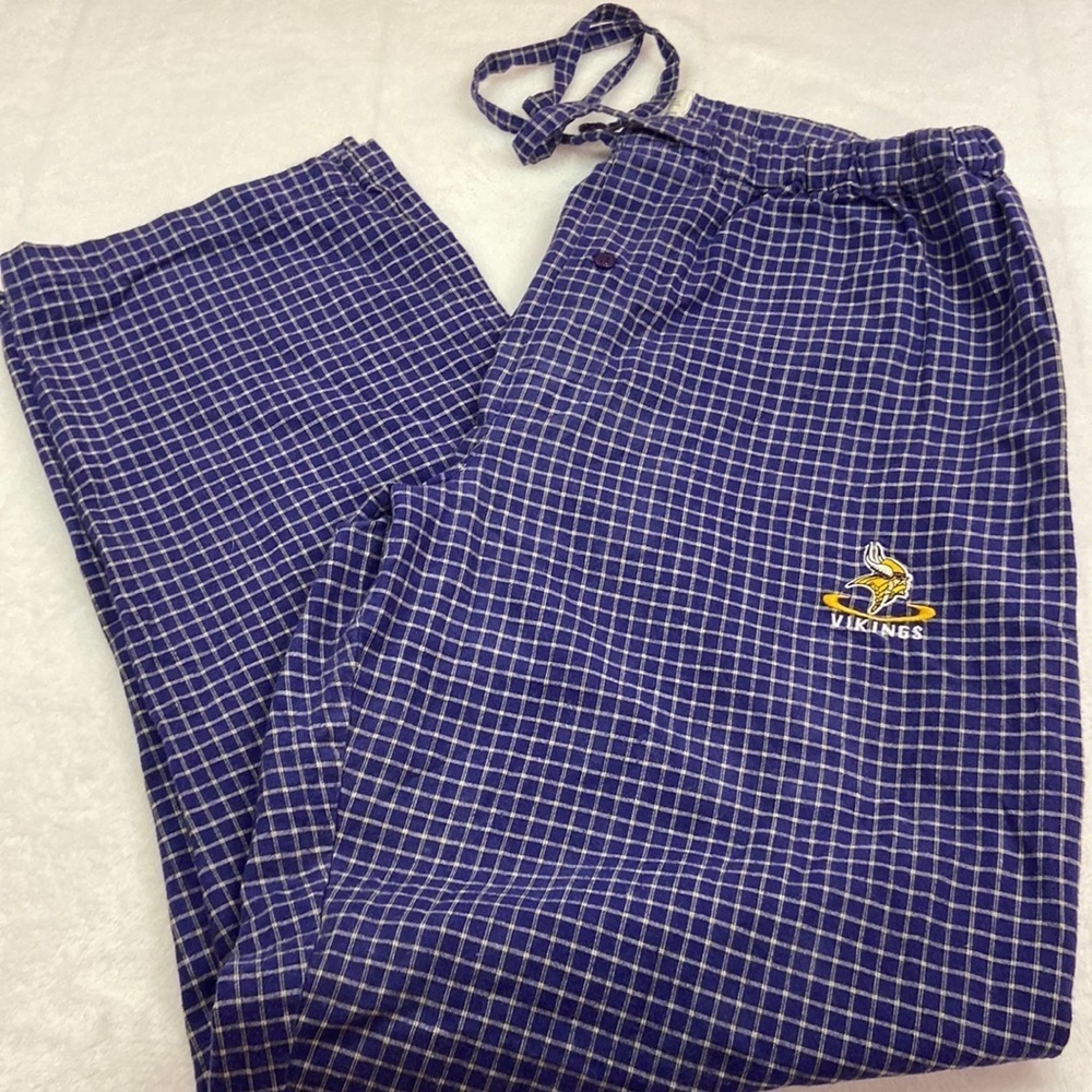 Vikings Football Loungewear First Place NFC North #Superbowl Bound PJ Bo…